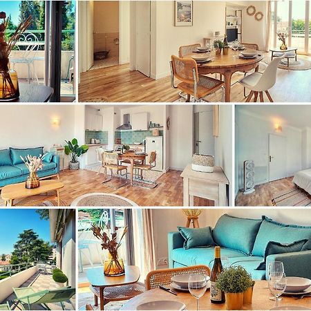 Le Joy - Terrasse - Parking - Verriere Cote D'Azur Cannes Bagian luar foto