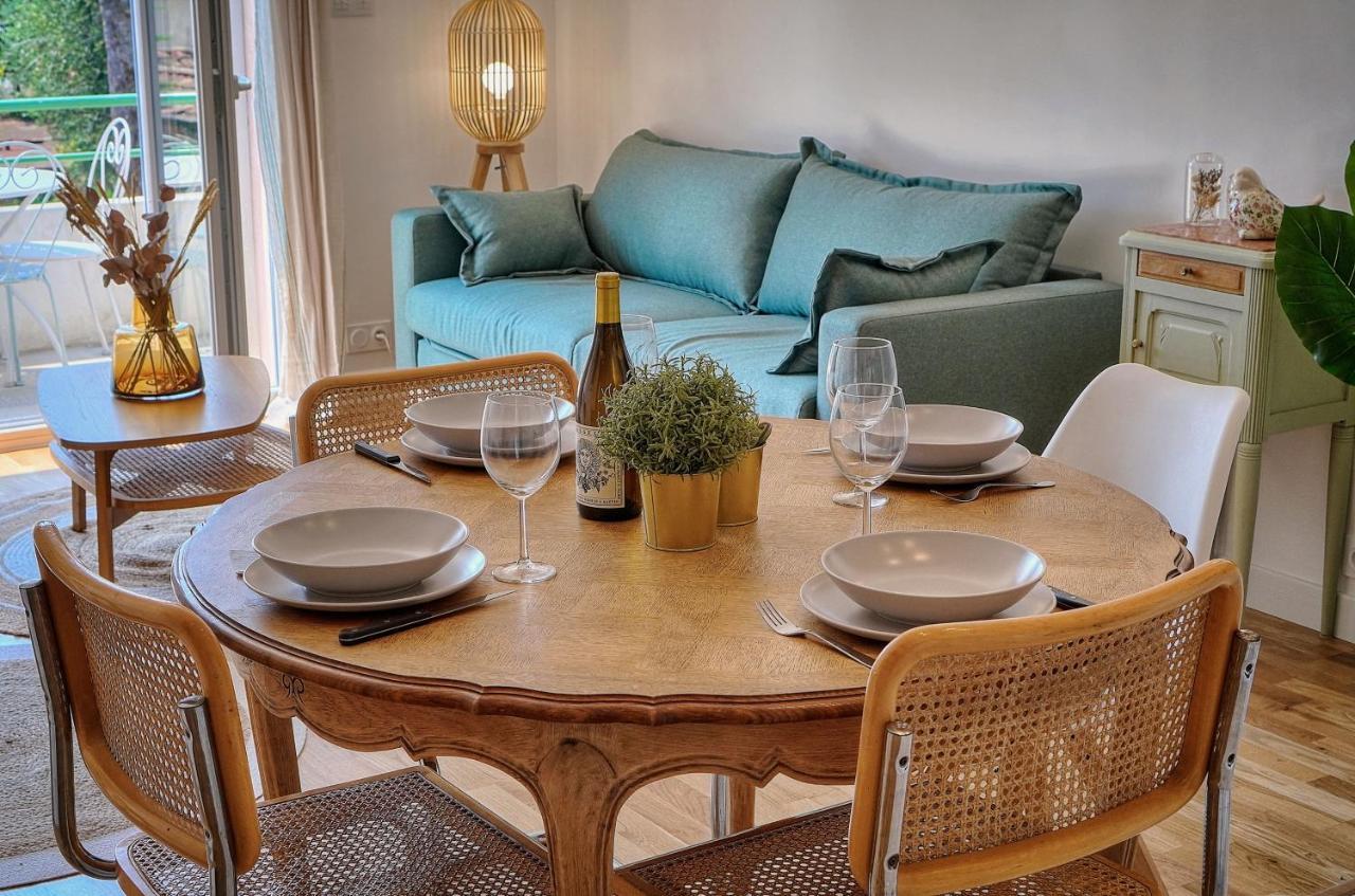 Le Joy - Terrasse - Parking - Verriere Cote D'Azur Cannes Bagian luar foto