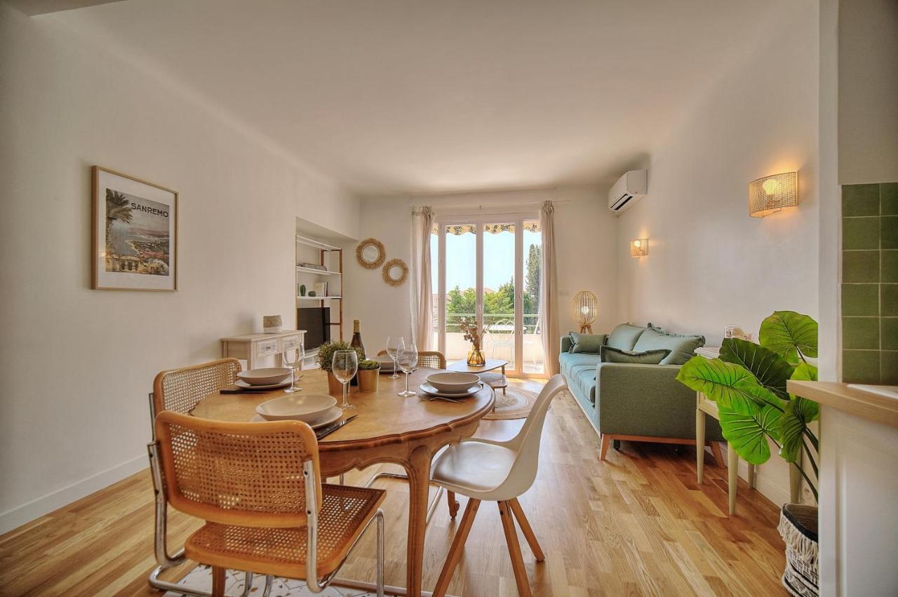 Le Joy - Terrasse - Parking - Verriere Cote D'Azur Cannes Bagian luar foto
